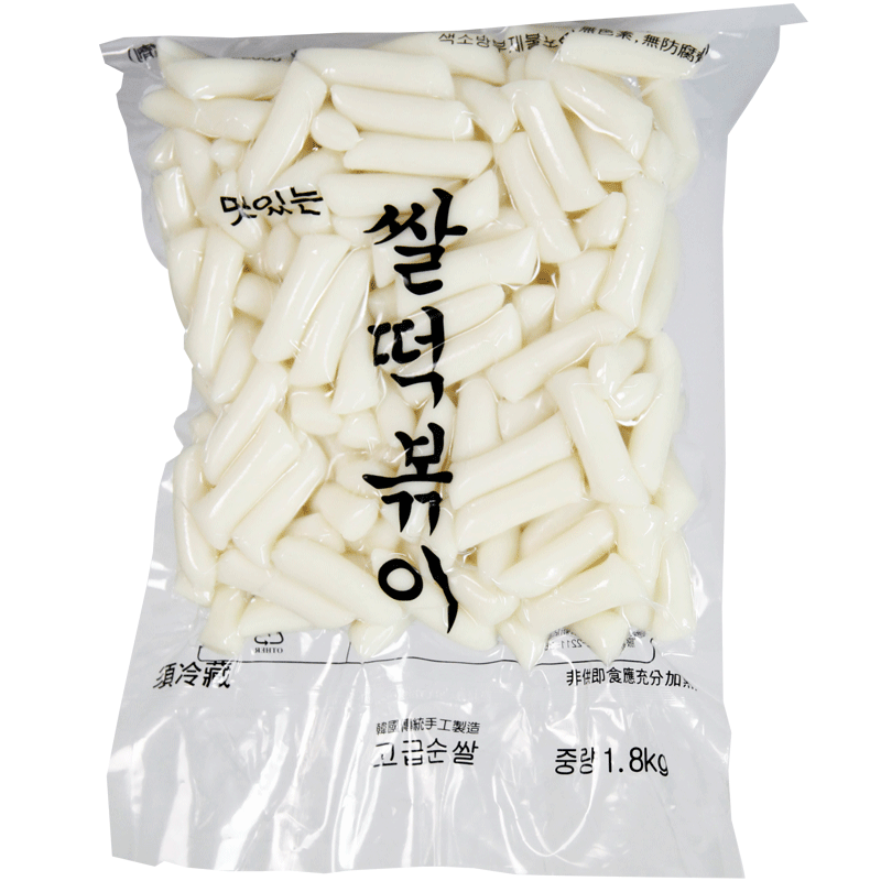 韓國年糕條쌀떡볶이떡 (냉장)1.8kg（冷藏）不能冷凍