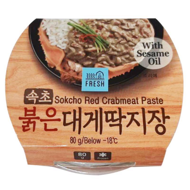 韓國即食松葉蟹膏醬속초 붉은 대게딱지장 80g
