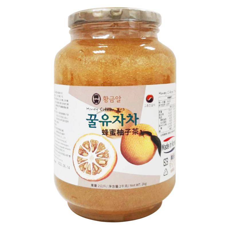 金雞蛋蜂蜜柚子茶황금알 꿀유자차2kg