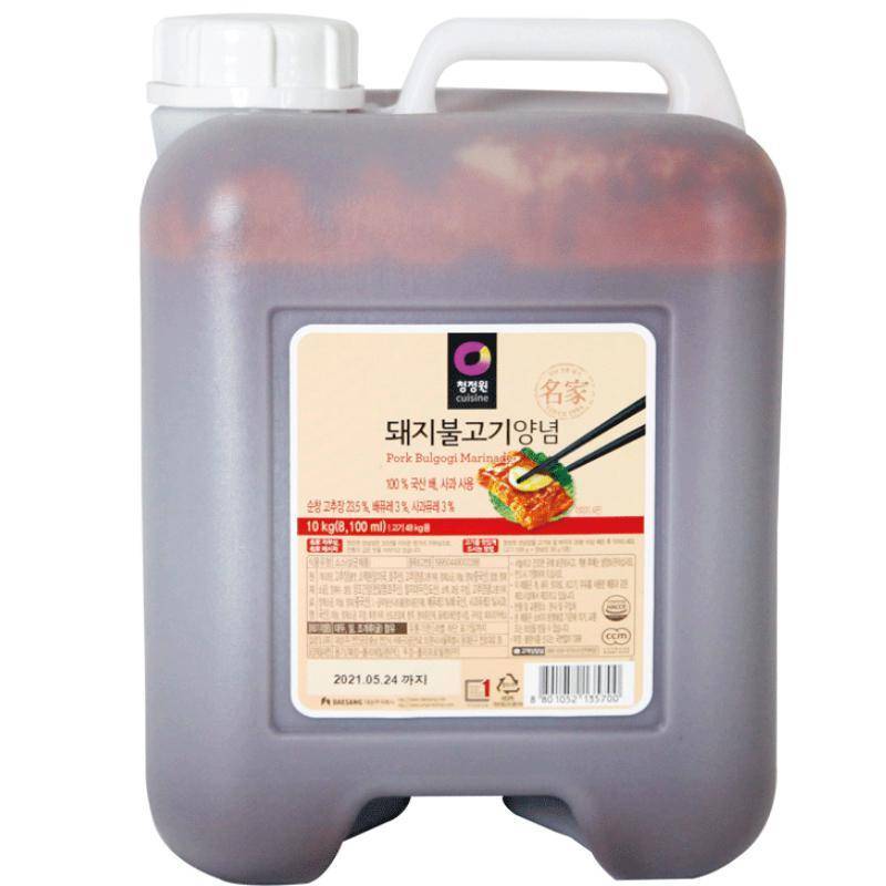 清淨園辣味烤肉醬청정원돼지불고기양념10kg
